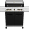 Grillfürst G520G 5-Brenner Gasgrill Borussia Dortmund Edition Mit Hochtemperaturbrenner, Heckbrenner Und Gusseisen Rosten
