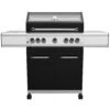 Grillfürst G520G 5-Brenner Gasgrill Mit Hochtemperaturbrenner, Heckbrenner Und Gusseisen Rosten - X-DEAL Inkl. Zubehörpaket
