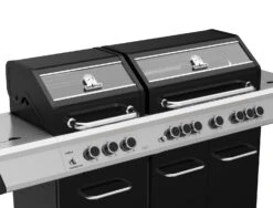 Grillfürst G750E 7-Brenner Doppelkammer - Gasgrill Mit Hochtemperaturbrenner, Seitenkocher, Heckbrenner Und Edelstahl Rosten -Angebote Grillgarten Store Grillfuerst Gasgrill Premium G750G Doppelkammer Gasgrill Garraum 2 1674134371