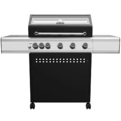 Grillfürst S530G 5-Brenner Gasgrill Mit Seitenkocher Und Gussrosten - Inkl. Gasgrill Einsteigerpaket -Angebote Grillgarten Store Grillfuerst Gasgrill S530G ohne Zertifikat