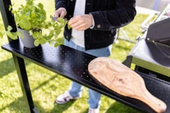 Grillfürst Premium Grillpavillon Aus Stahl Mit Wetterfestem Metalldach Und Ablageflächen -Angebote Grillgarten Store Grillfuerst Grillpavillon Ablage