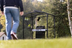 Grillfürst Premium Grillpavillon Aus Stahl Mit Wetterfestem Metalldach Und Ablageflächen -Angebote Grillgarten Store Grillfuerst Grillpavillon Garten Grillpavillon