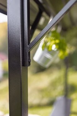 Grillfürst Premium Grillpavillon Aus Stahl Mit Wetterfestem Metalldach Und Ablageflächen -Angebote Grillgarten Store Grillfuerst Grillpavillon Stahlstrebe