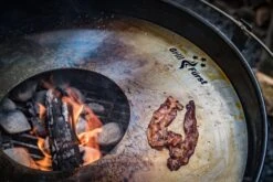 Grillfürst Feuerplatte Aus Edelstahl Für 57cm Kugelgrills - Durchmesser 54,5 Cm -Angebote Grillgarten Store Grillfuerst Grillplatte Edelstahl