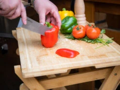 Grillfürst Grill Beistelltisch / Klapptisch Mit Abnehmbaren Schneidebrett 63 Cm X 40 Cm -Angebote Grillgarten Store Grillfuerst Klapptisch Beistelltisch Grilltisch