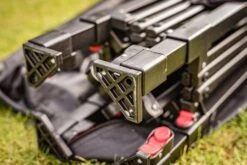 Grillfürst Pop-Up Pavillon / Grillpavillon / Gartenpavillon / Grillzelt 3x3m V3 - Mit Rauchabzug -Angebote Grillgarten Store Grillfuerst Pavillon Fuesse 1