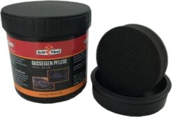 Grillfürst Dutch Oven Set / Gusseisen Pflegeset -Angebote Grillgarten Store Grillfuerst Pflegepaste Gusseisen Schwamm