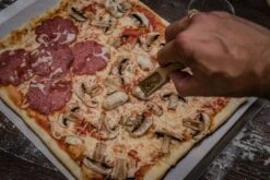 Grillfürst Pizzablech Edelstahl, Eckig, 40 Cm X 30 Cm -Angebote Grillgarten Store Grillfuerst Pizza Blech eckig 1