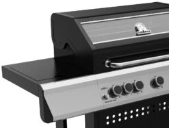 Grillfürst S530G 5-Brenner Gasgrill Mit Seitenkocher Und Gusseisen Rosten Inkl. Abdeckhaube -Angebote Grillgarten Store Grillfuerst S 530 Gasgrill Seitenkocher Gussroste emaillierte 3 1631185397