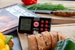 Grillfürst Funk-Thermometer / Grillthermometer / Grillgut Thermometer - Eintracht Frankfurt Edition -Angebote Grillgarten Store Grillthermometer Eintracht Frankfurt