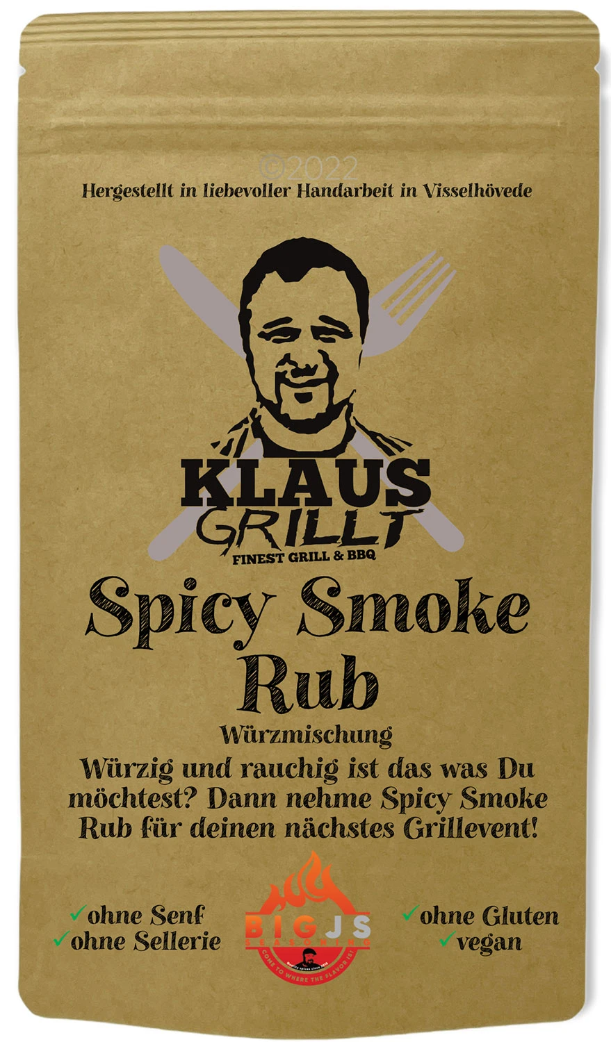 Spicy Smoke Rub 250 G Beutel By Klaus Grillt 1 Spicy Smoke Rub 250 G Beutel By Klaus Grillt