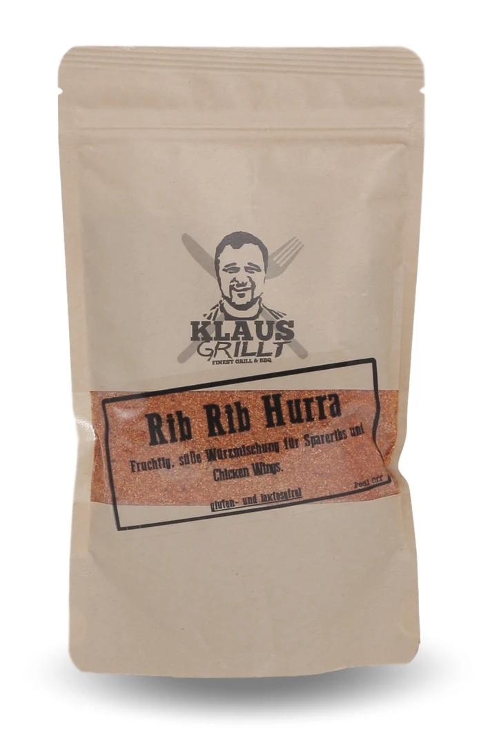 Rib Rib Hurra Rub 750 G Beutel By Klaus Grillt 1 Rib Rib Hurra Rub 750 G Beutel By Klaus Grillt