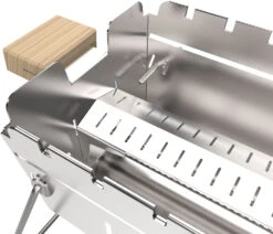 Knister Edelstahl-Gasgrill - Ausziehbarer Kompaktgrill 16 Knister Edelstahl-Gasgrill - Ausziehbarer Kompaktgrill -Angebote Grillgarten Store Knister Edelstahl Gasgrill Kompaktgrill Montage Abstrahlblech 8 1630930084