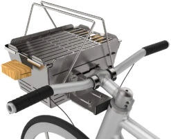 Knister Grill Premium - Ausziehbarer Holzkohle Kompaktgrill -Angebote Grillgarten Store Knister Premium Fahrrad