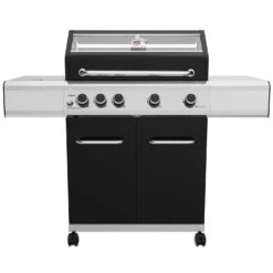 Grillfürst G410E 4-Brenner Gasgrill - 1. FC Köln Edition - Edelstahlroste