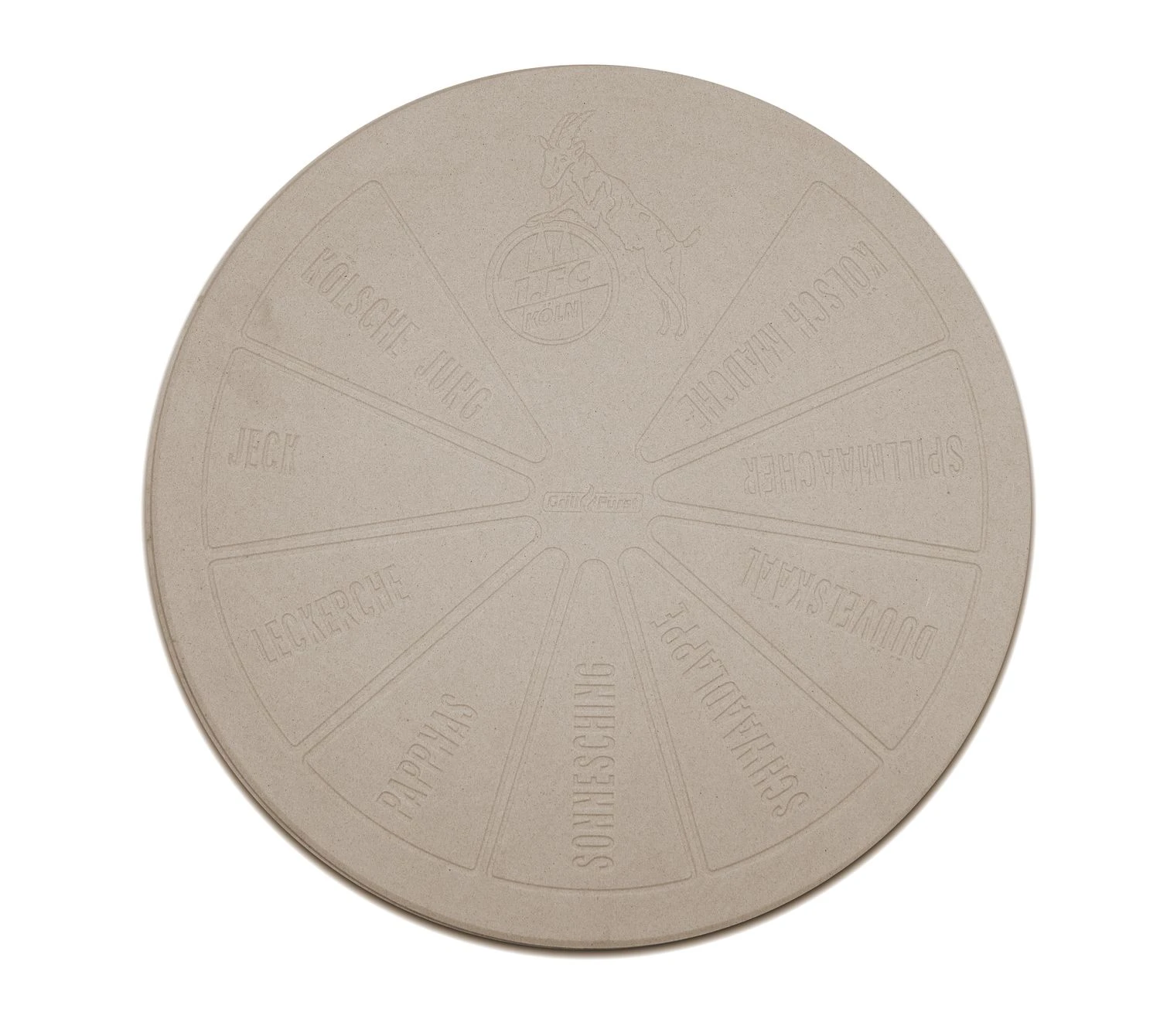 Grillfürst Pizzastein 33 Cm - 1.FC Köln Edition 1 Grillfürst Pizzastein 33 Cm - 1.FC Köln Edition