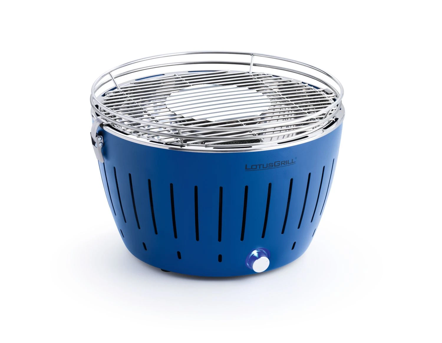 LotusGrill Classic - Holzkohle Tischgrill - Tiefblau Inkl. Tasche 1 LotusGrill Classic - Holzkohle Tischgrill - Tiefblau Inkl. Tasche