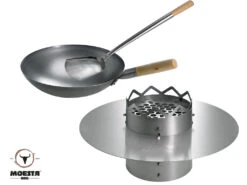 Moesta WOK'N BBQ Komplettpaket - Für Kugelgrill (67cm)