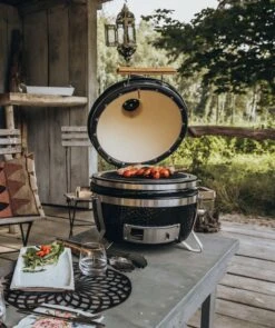 Monolith ICON Black Keramikgrill Tischgrill Inkl. Gestell -Angebote Grillgarten Store Monolith Keramikgrill Icon Tischgrill