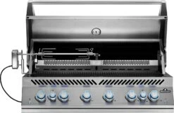 Napoleon 700-Series 44" BIG44 Edelstahl Einbaugrill Inkl. Drehspieß - Modell 2023 15 Napoleon 700-Series 44" BIG44 Edelstahl Einbaugrill Inkl. Drehspieß - Modell 2023 -Angebote Grillgarten Store Napoleon Einbaugrill BIG44 Rotisserie links