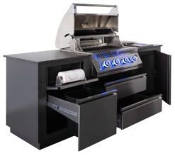 Napoleon Outdoor Küche Oasis Compact 105 Mit BIG32 Einbaugrill Und Einbau Sizzle Zone - Inkl. Arbeitsplatte Aus Feinsteinzeug -Angebote Grillgarten Store Napoleon Oasis Compact BIG32 Kuechenrollenhalter Muelleimer 3 1678963787