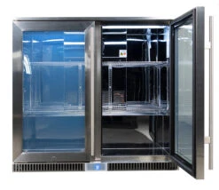 Napoleon Outdoor - Kühlschrank, 210 Liter, 2-türig Mit Doppelverglasung Und LED Beleuchtung - Wasserdicht Nach IP24 36 Napoleon Outdoor - Kühlschrank, 210 Liter, 2-türig Mit Doppelverglasung Und LED Beleuchtung - Wasserdicht Nach IP24 -Angebote Grillgarten Store Napoleon Outdoor Kueche Kuehlschrank leer Tuer offen rechts