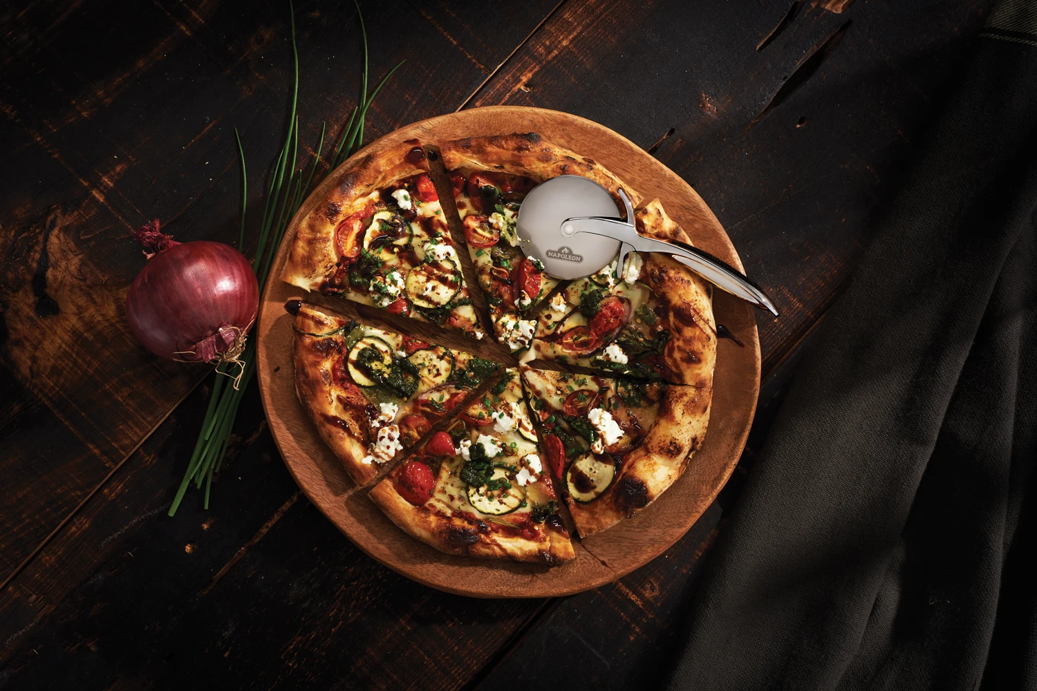 Napoleon PRO Pizzaschneider 2 Napoleon PRO Pizzaschneider – Bild 2