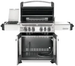 Napoleon Prestige 500 Edelstahl Gasgrill - Mit Safety Glow - X-DEAL Inkl. Grillthermometer, Schneidebrett Und Windschild Für SIZZLE ZONE 21 Napoleon Prestige 500 Edelstahl Gasgrill - Mit Safety Glow - X-DEAL Inkl. Grillthermometer, Schneidebrett Und Windschild Für SIZZLE ZONE -Angebote Grillgarten Store Napoleon Prestige 500 Gasgrill Edelstahl open 1