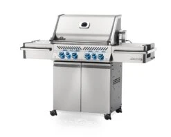 Napoleon Prestige Pro 500-3 Edelstahl Gasgrill Inkl. Drehspieß - X-DEAL Inkl. Napoleon TravelQ PRO285 Kompakt Gasgrill -Angebote Grillgarten Store Napoleon Prestige Pro 500 seitlich 01 2