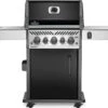 Napoleon Rogue SE 425 Gasgrill, Schwarz Mit Gussrosten - Hero Modell 2023 Inkl. Drehspieß - SMART Deal Inkl. Grillfürst Grill Control