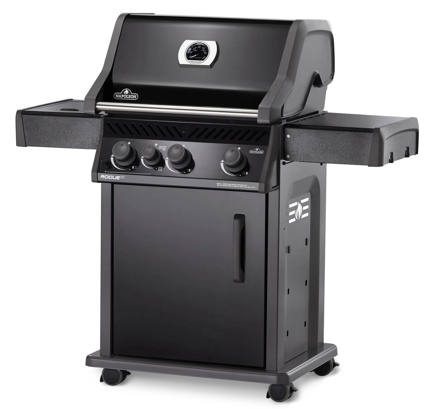 Napoleon Rogue XT 425 Gasgrill - All Black - Mit Sizzle Zone - Modell 2023 1 Napoleon Rogue XT 425 Gasgrill - All Black - Mit Sizzle Zone - Modell 2023