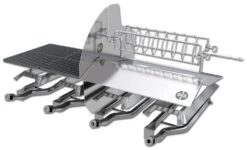 Outdoorchef Dualchef 425 G BZ Gasgrill Mit Blazing Zone Infrarotbrenner + DGS Gusseisen Grillrost 2 Stk.+ DGS Gemüse Grillrost 2 Stk. -Angebote Grillgarten Store Outdoorchef Dualchef 425G BZ Gasgrill Heat Diffuser