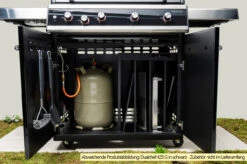 Outdoorchef Dualchef S 425 G Edelstahl Gasgrill Mit Seitenkocher -Angebote Grillgarten Store Outdoorchef Dualchef S 425 G Unterschrank