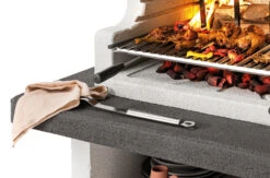Palazzetti Grillkamin Balos Mit Pizzaofen Inkl. Montagematerial -Angebote Grillgarten Store Palazzetti Balos Simsplatte Marmotech
