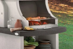 Palazzetti Grillkamin Bastia Mit Pizzaofen Inkl. Montagematerial -Angebote Grillgarten Store Palazzetti Grillkamin Bastia Simsplatte Marmotech