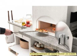 Palazzetti Grillkamin New Zealand 2 Mit Pizzaofen Inkl. Montagematerial -Angebote Grillgarten Store Palazzetti New Zealand Backofen Detail