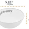 Petromax Emaille Schalen / 600 Ml / Weiß, 2 Stück