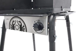 Petromax Gastisch / Gaskocher GE45 Mit Einzelbrenner -Angebote Grillgarten Store Petromax Gastisch ge45 Detail Front mit Gasregler