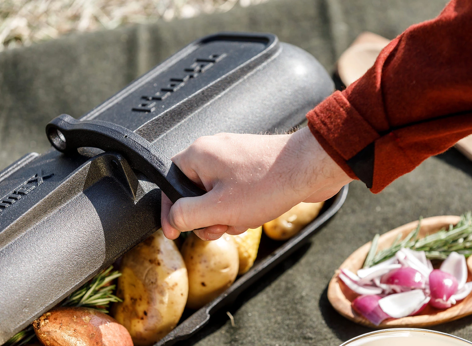 Petromax Kartoffelbräter XL Aus Gusseisen 6 Petromax Kartoffelbräter XL Aus Gusseisen – Bild 6