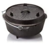 Petromax Ft6 Feuertopf Dutch Oven 5,5 L - Mit Füssen - X-DEAL Inkl. Deckelheber, Pflegepaste Und Kochlöffel