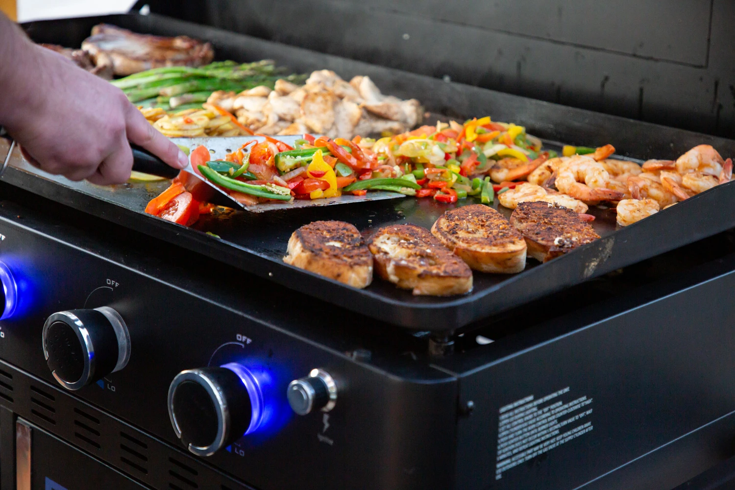 Pit Boss Planchagrill Ultimate Plancha 5-Brenner - Grillstation 10 Pit Boss Planchagrill Ultimate Plancha 5-Brenner - Grillstation – Bild 10