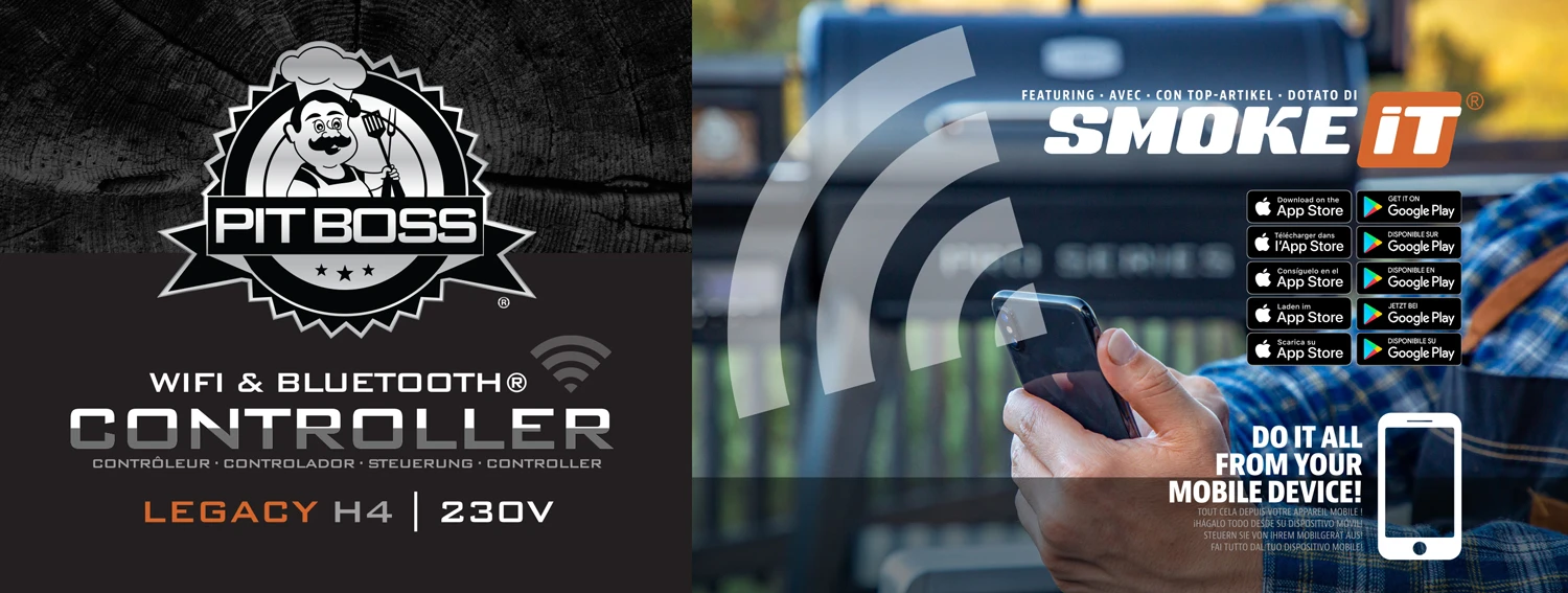 Pit Boss Wifi Control Board Für Pelletgrill Navigator 850 / 1150 1 Pit Boss Wifi Control Board Für Pelletgrill Navigator 850 / 1150