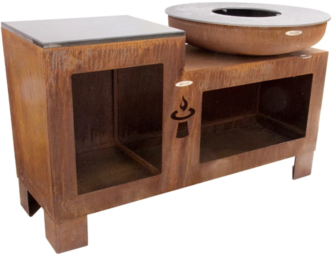 Remundi Feuerplatte Vulcano M - Durchmesser 82 Cm 1 Remundi Feuerplatte Vulcano M - Durchmesser 82 Cm