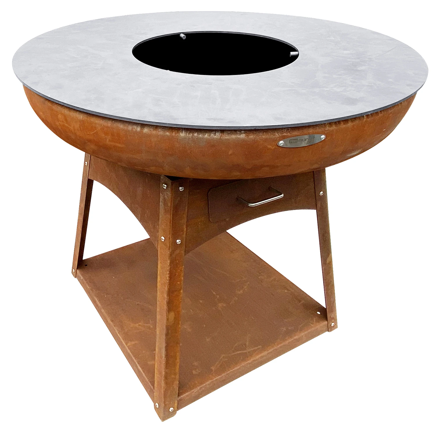 Remundi Feuerplatte Zelos L Basic - Durchmesser 102 Cm 1 Remundi Feuerplatte Zelos L Basic - Durchmesser 102 Cm