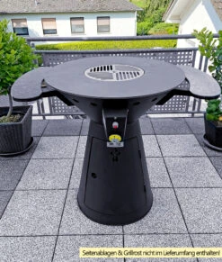 Remundi Feuerplatte Phönix M - Gas Feuerstelle - Durchmesser 79 Cm -Angebote Grillgarten Store Remundi Gas Feuerstelle Phoenix M Mood