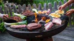 Remundi Feuerplatte Nero L84 - Durchmesser 102 Cm -Angebote Grillgarten Store Remundi Nero Feuerplatte 1 1