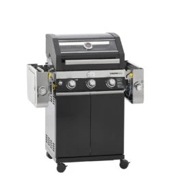 Rösle Gasgrill Videro G3-S VARIO+ Schwarz - Modell 2023 - X-DEAL Inkl. Abdeckhaube, Grillplatte Und Drehspieß -Angebote Grillgarten Store Roesle Gasgrill Videro G3 S Vario 25520 klappbar 1