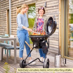 Rösle Holzkohlegrill Kugelgrill No.1 F50 Air Pro Vario+ -Angebote Grillgarten Store Roesle Holzkohle Kugelgrill No1 AIR PRO F50 Lifestyle
