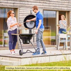 Rösle Holzkohlegrill Kugelgrill No.1 F60 Air Pro Vario+ -Angebote Grillgarten Store Roesle Holzkohle Kugelgrill No1 AIR PRO F60 Liefestyle
