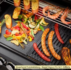 Rösle Gasgrill Magnum PRO G3 Inkl. Abdeckhaube - Modell 2023 -Angebote Grillgarten Store Roesle Magnum Pro Grillflaeche Beispiel G4 S 3